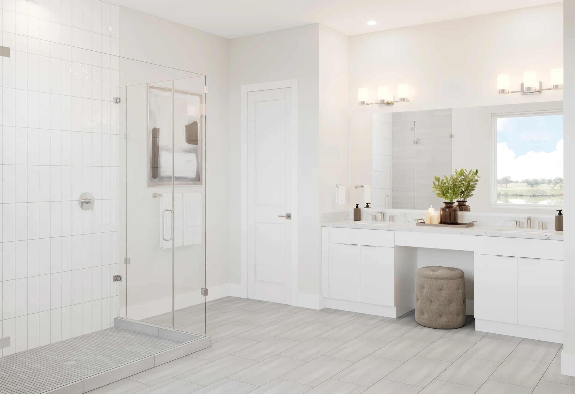 Cool Contemporary Bathroom