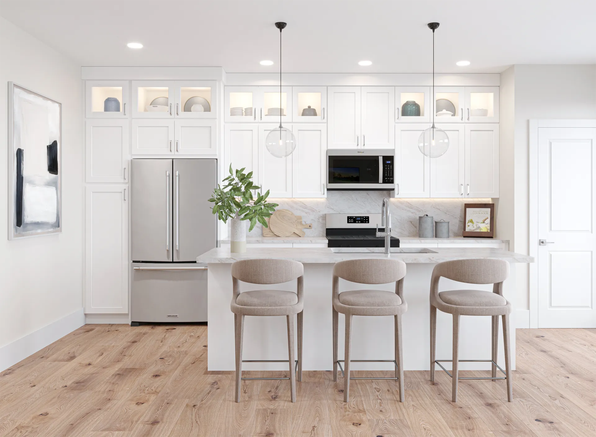 Cool Contemporary Kitchen