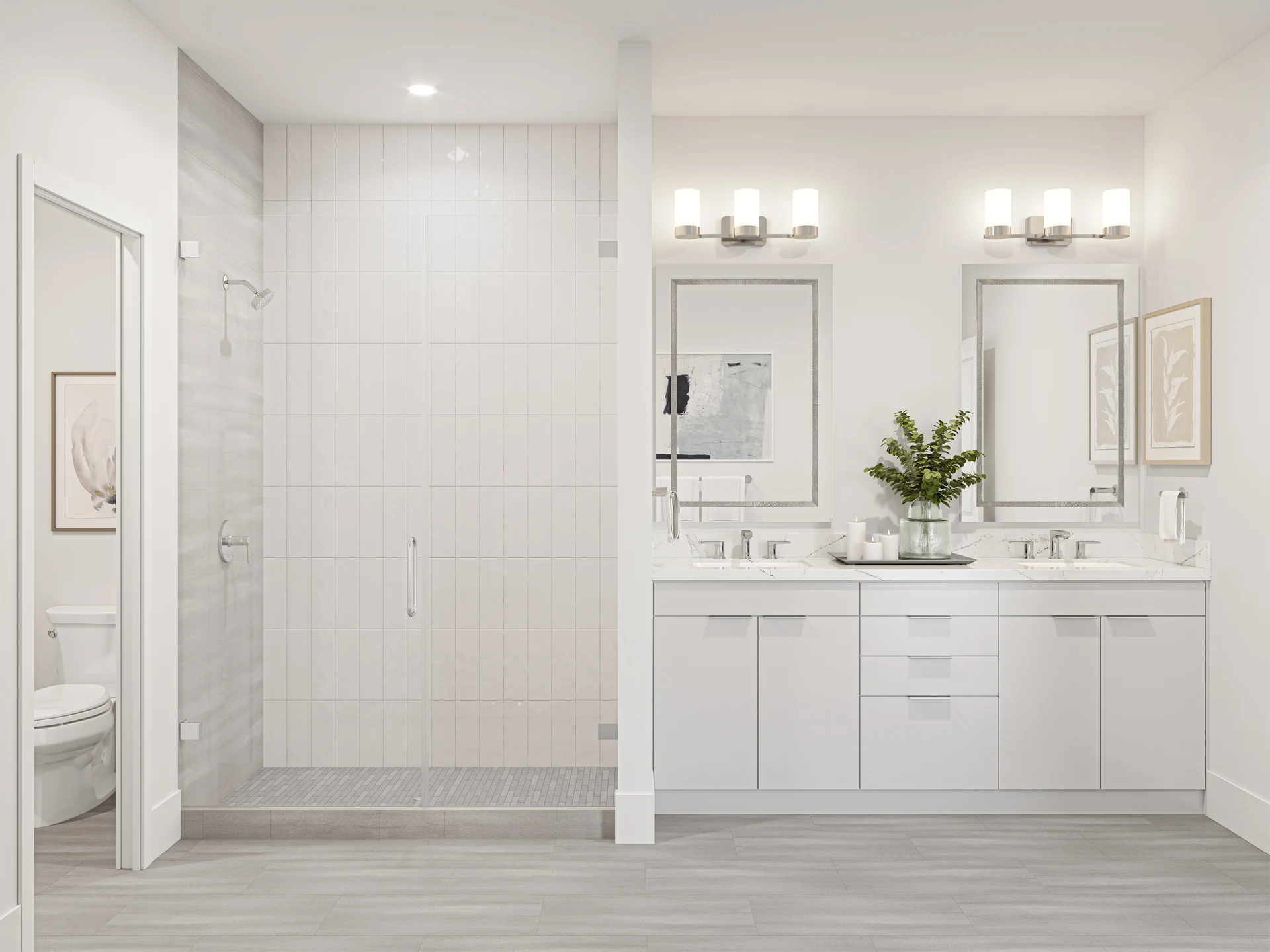 Cool Contemporary Bathroom