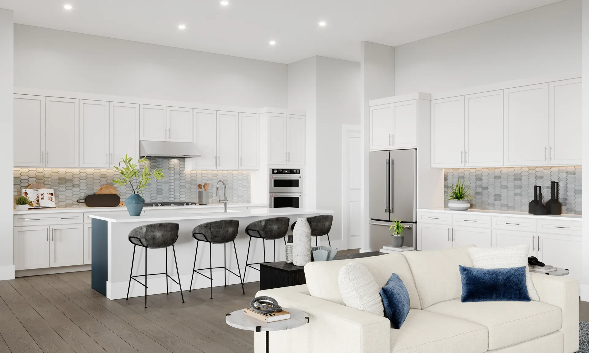 Cool Transitional Kitchen