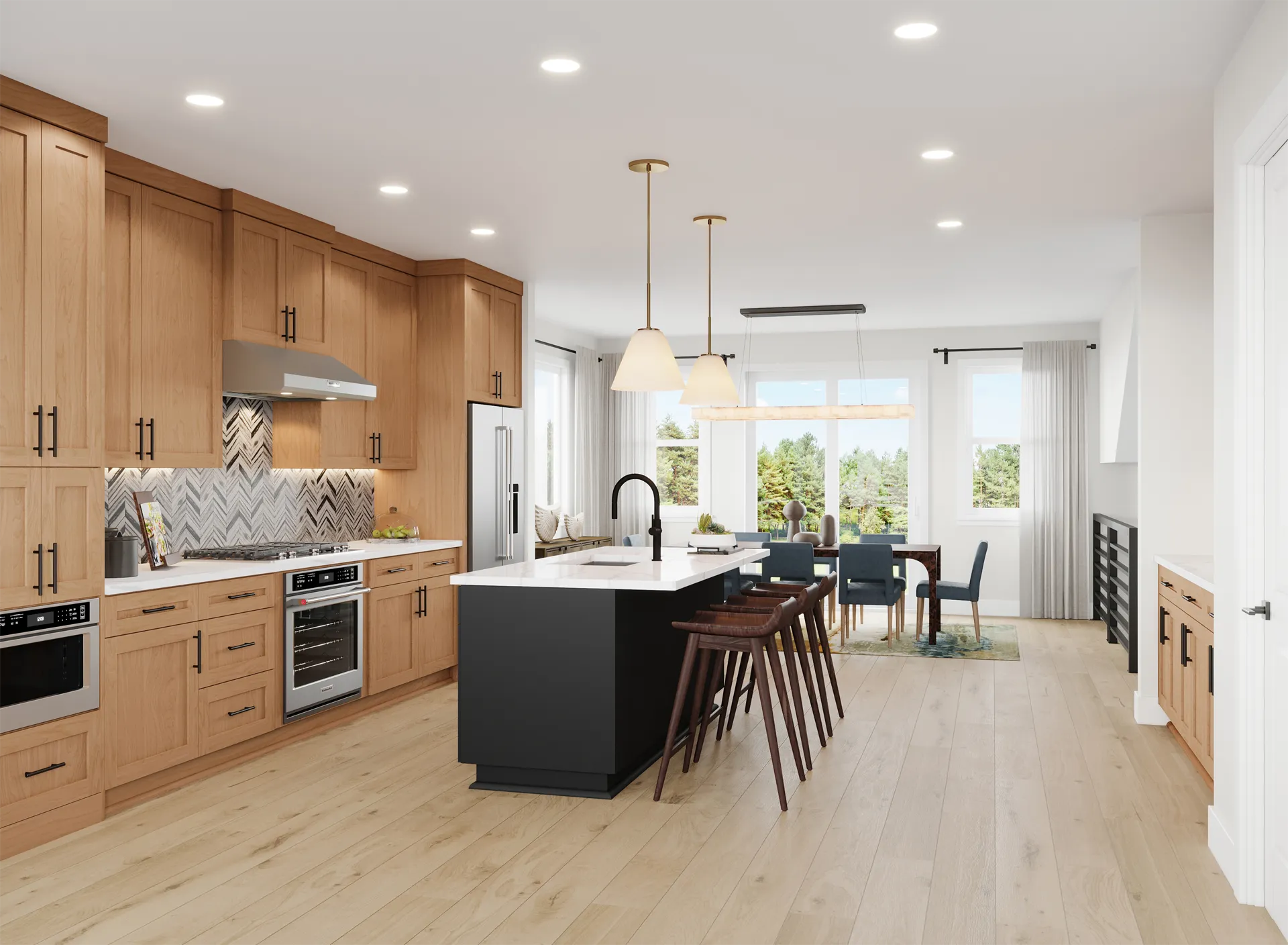 Modern Art Deco Kitchen