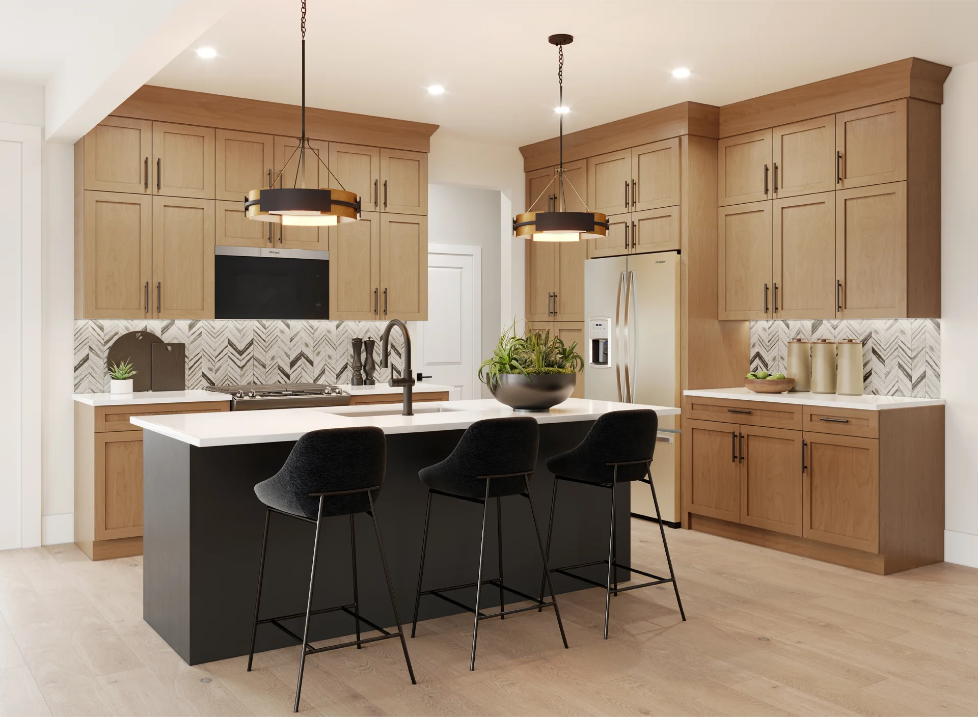 Modern Art Deco Kitchen