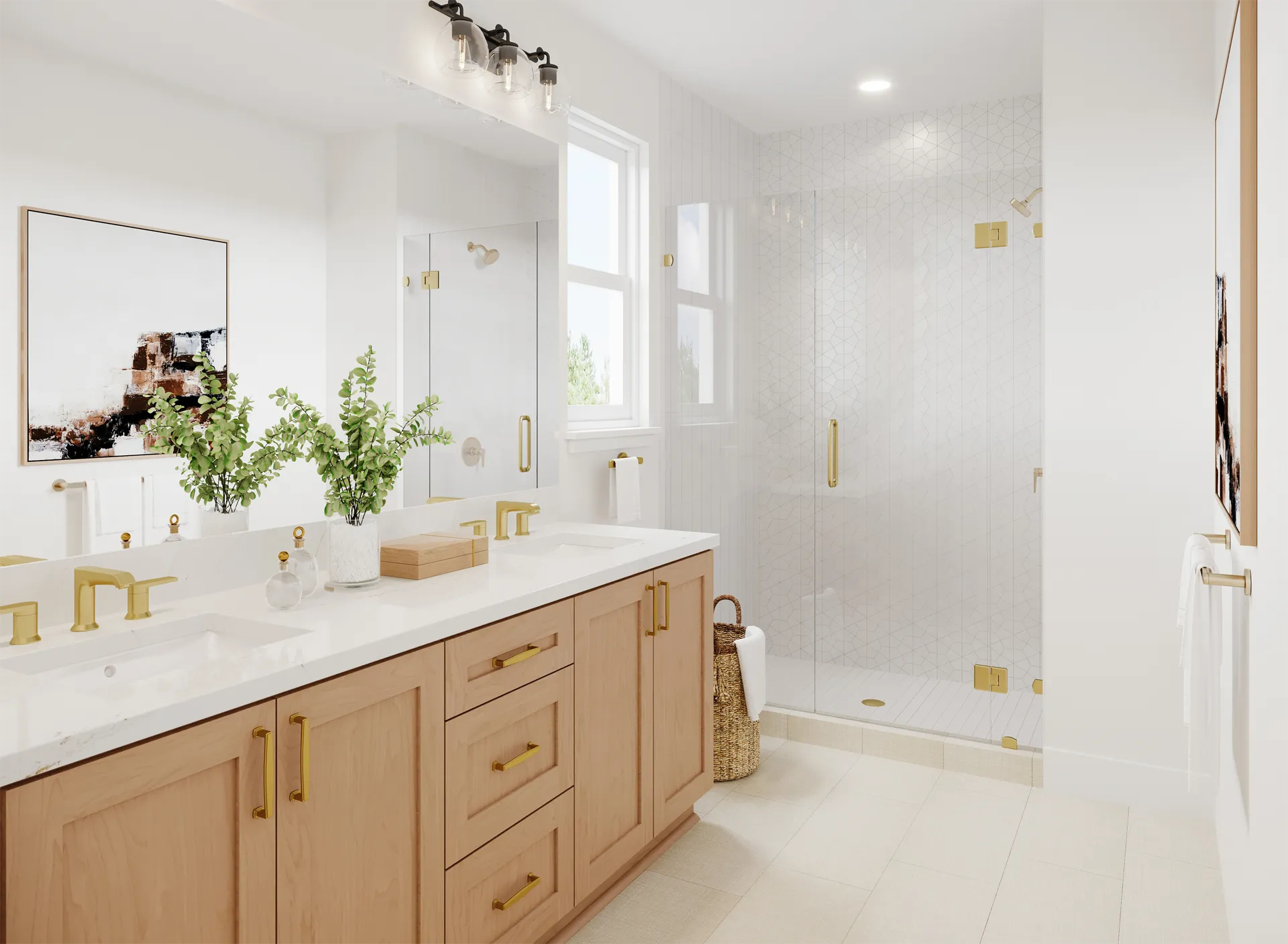 Modern Farmhouse Bathroom