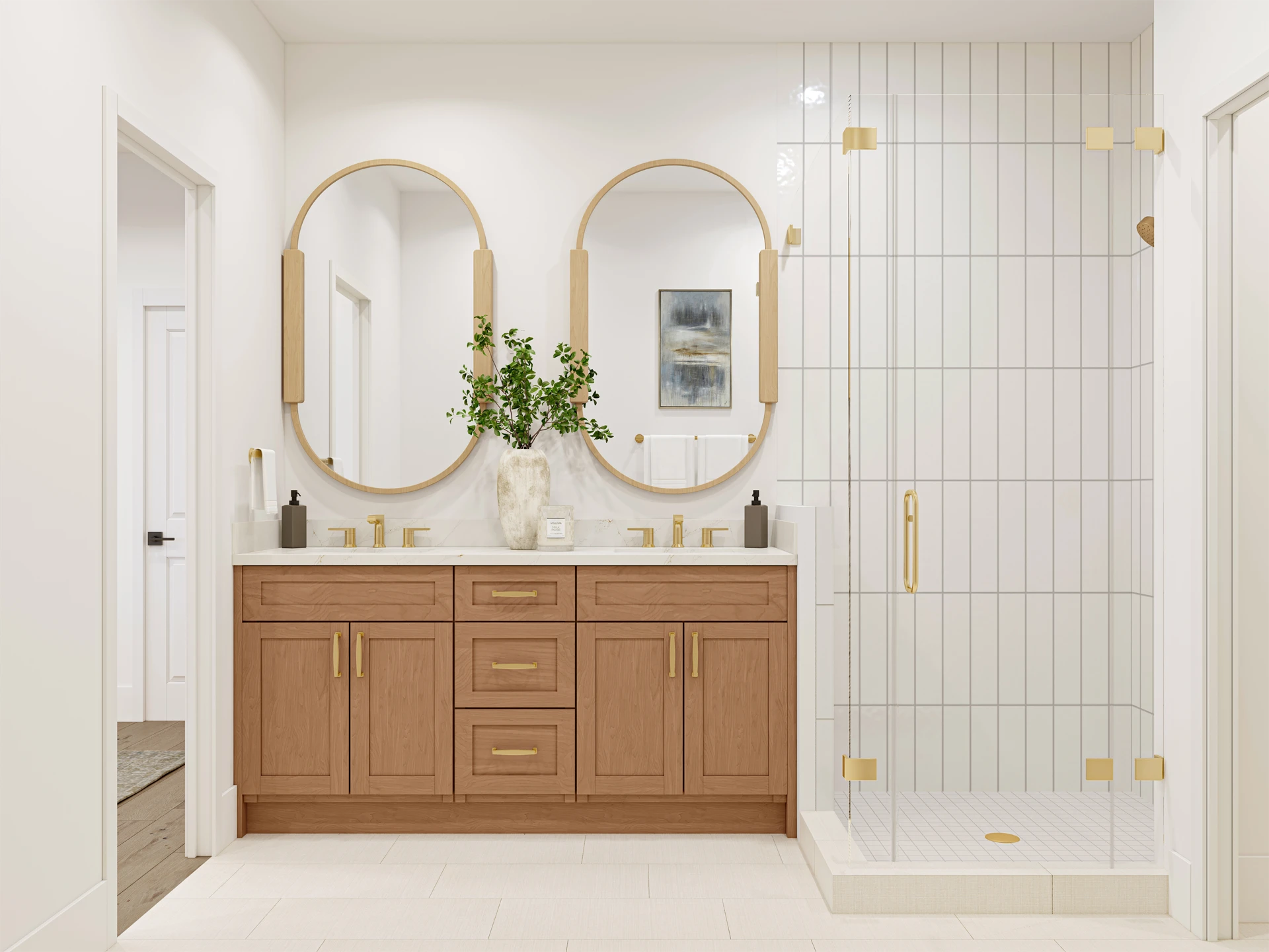 Modern Farmhouse Bathroom