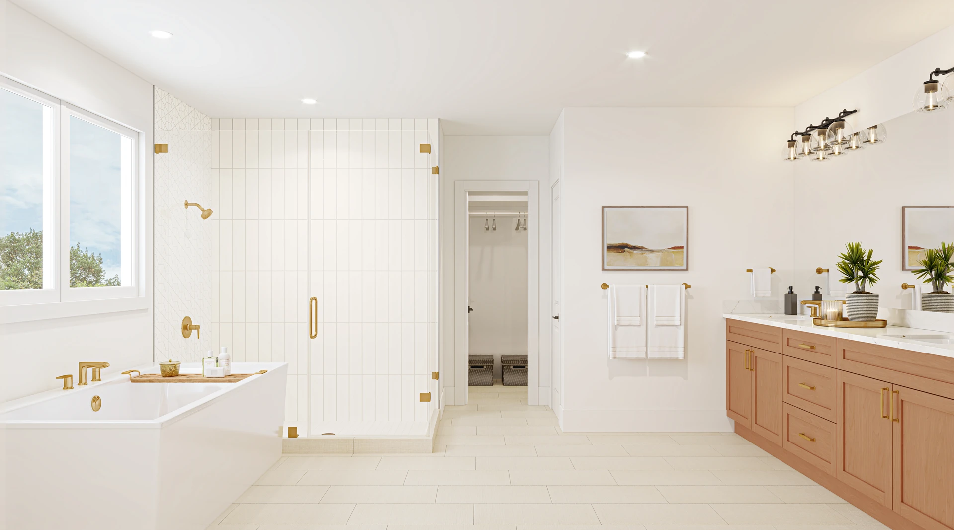 Modern Farmhouse Bathroom