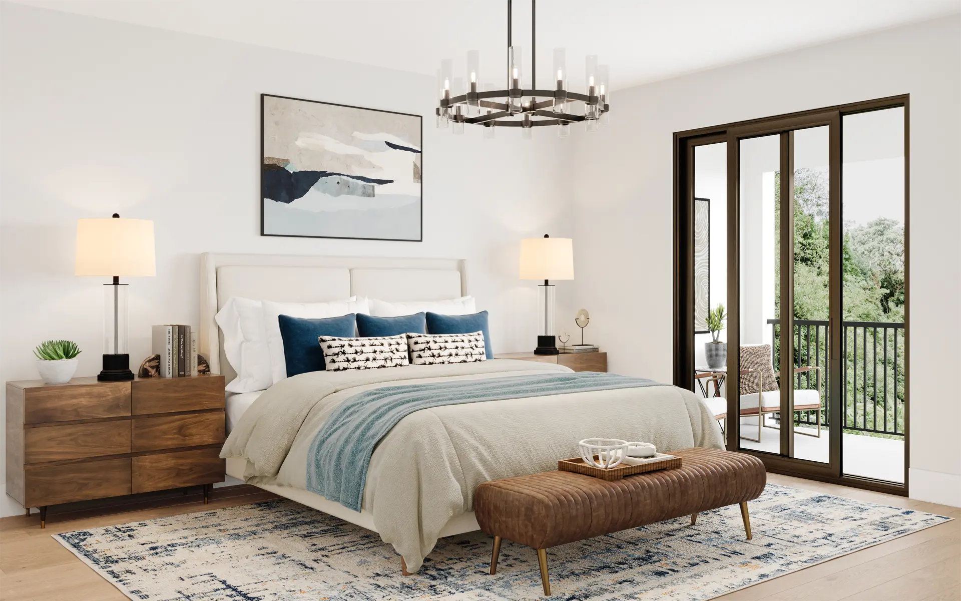 Modern Mid-Century Bedroom