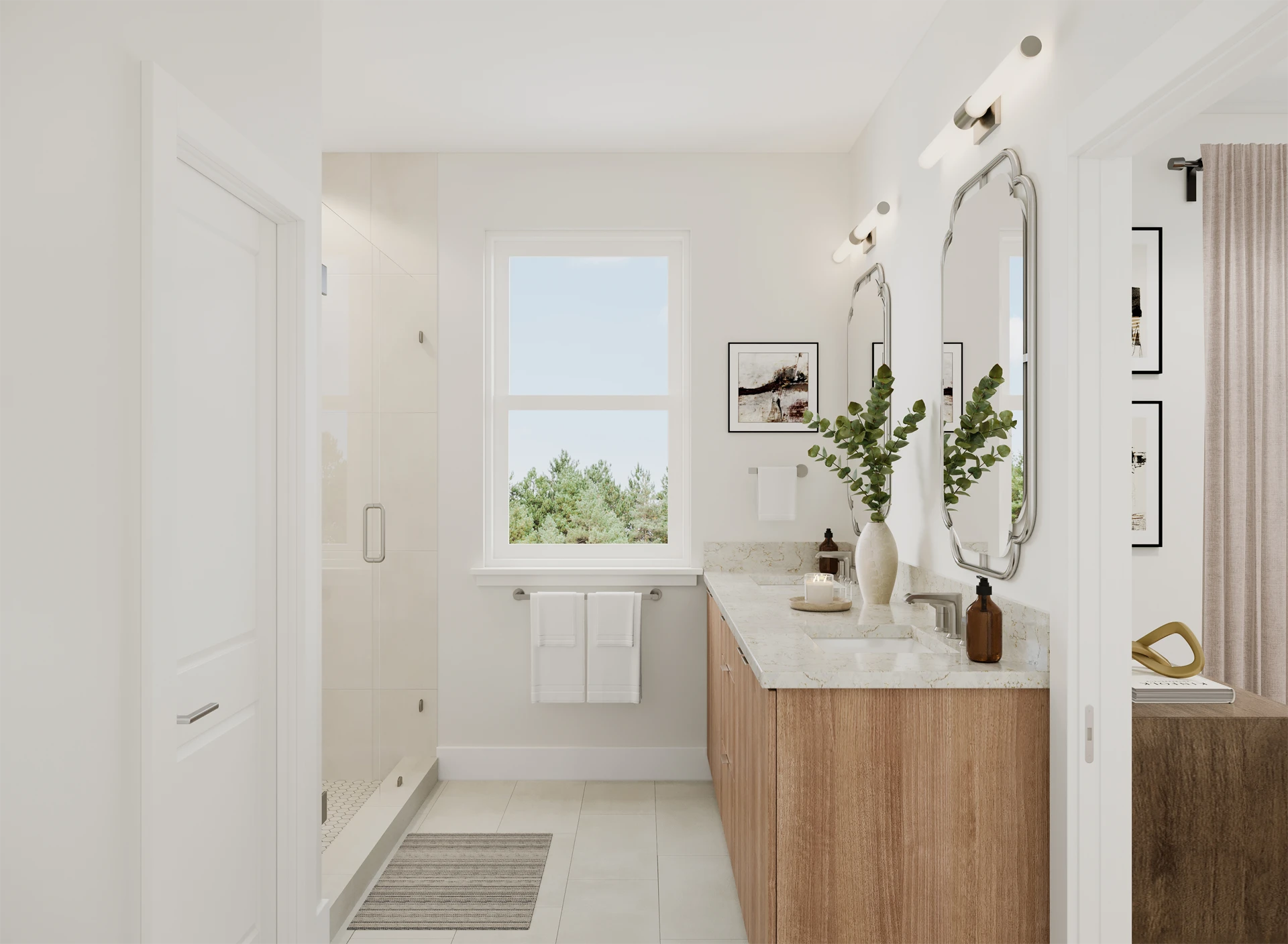 Modern Mid-Century Bathroom