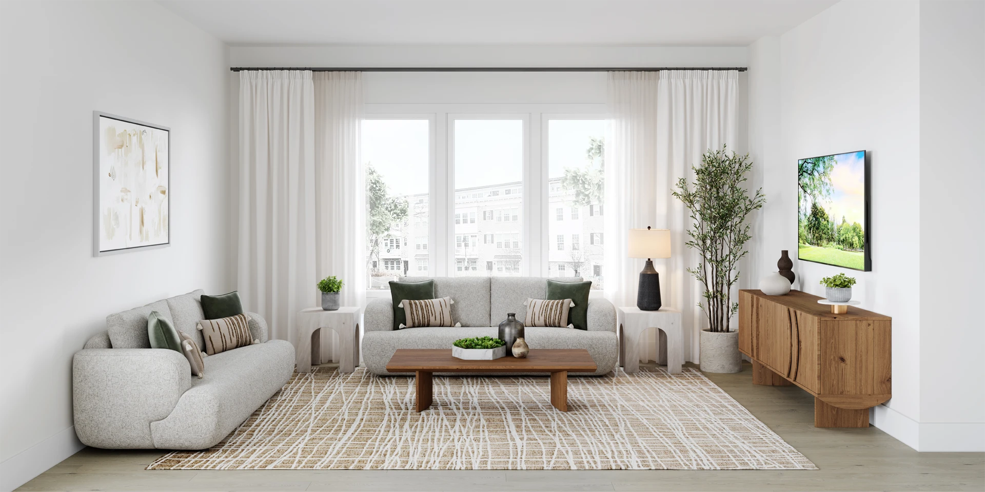 Modern Organic Great Room