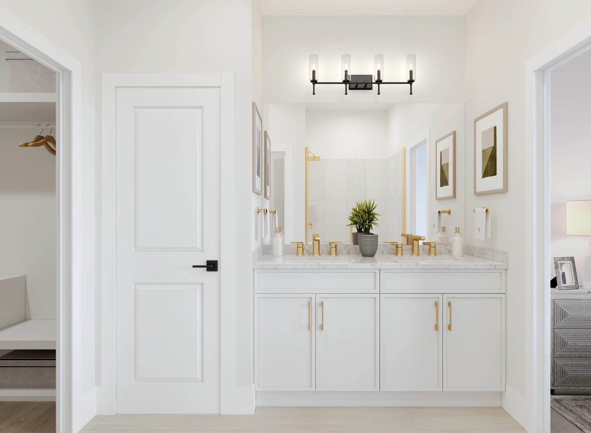 Modern Organic Bathroom
