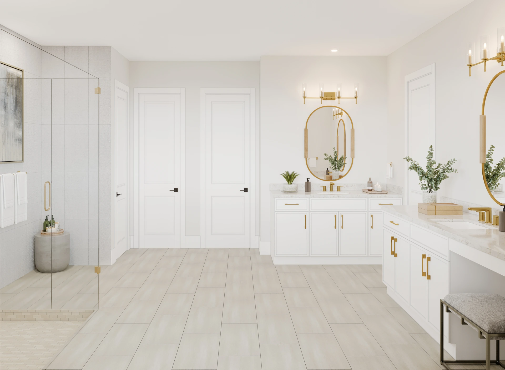 Modern Organic Bathroom