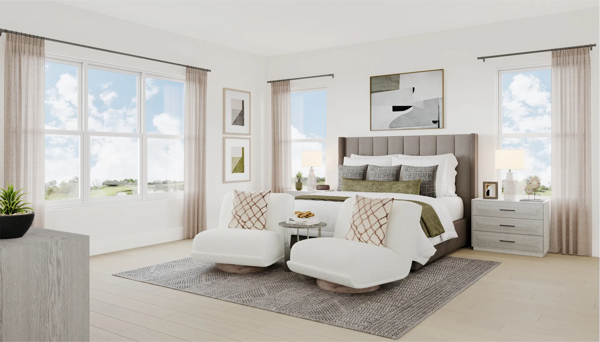 Modern Organic Bedroom