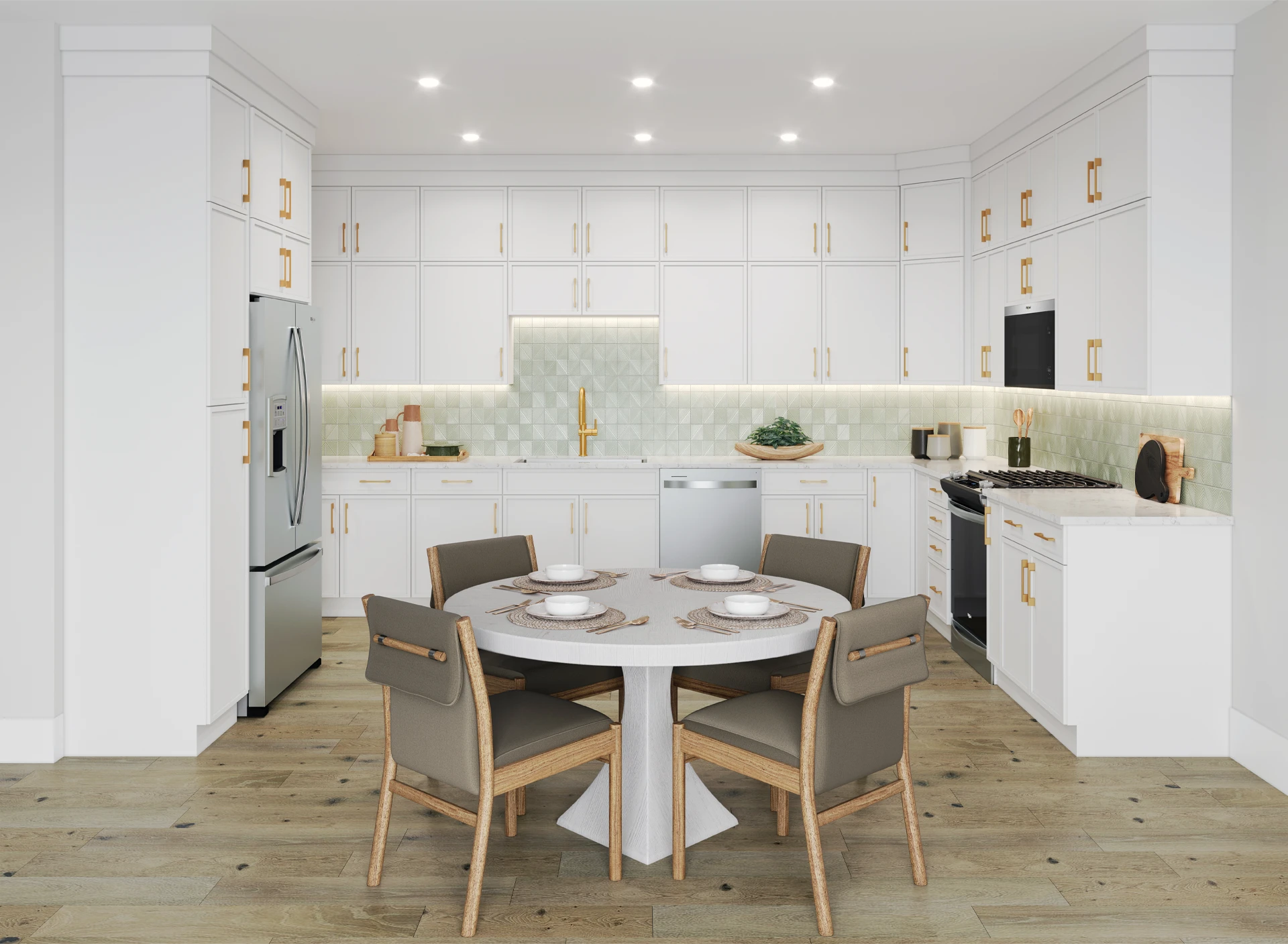 Modern Organic Kitchen