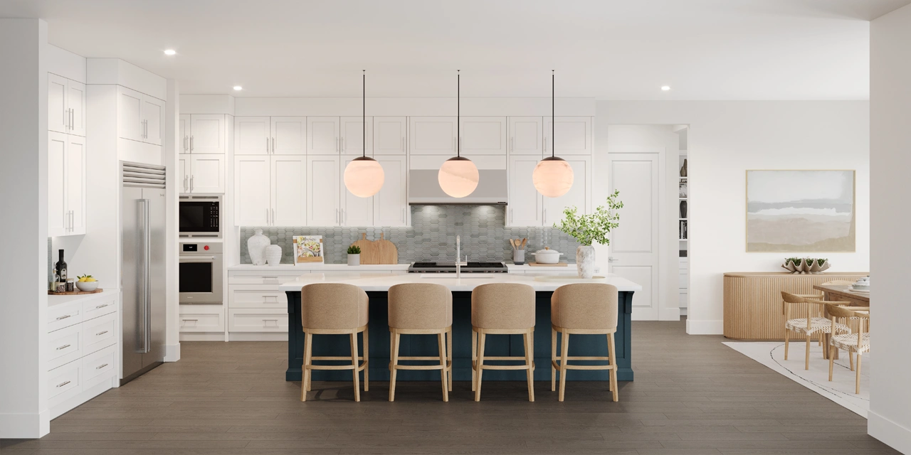 Cool Transitional Designer Appointed Collection by Toll Brothers