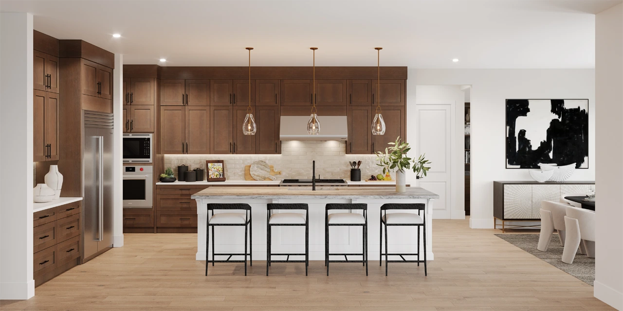 Warm Transitional Designer Appointed Collection by Toll Brothers