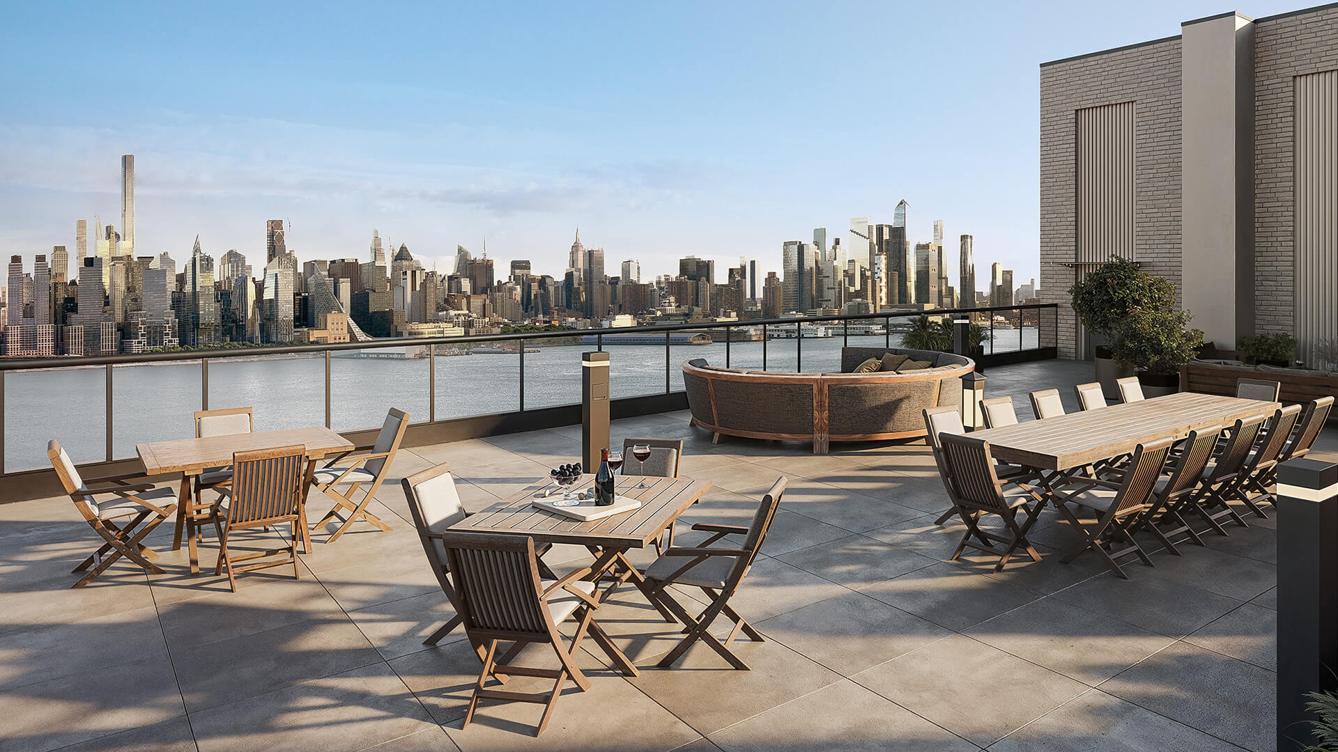 rooftop terrace