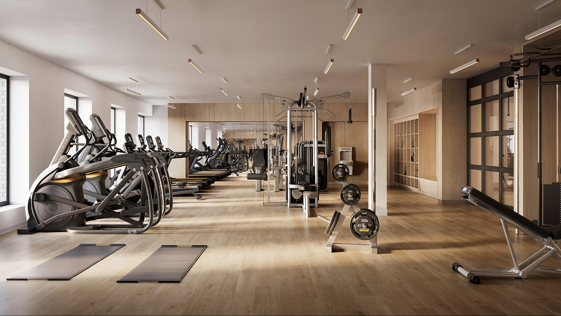 fitness center