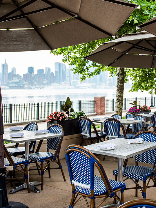 Outside seating